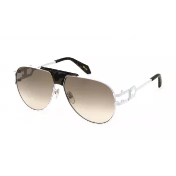 JUST CAVALLI Unisex akiniai nuo saulės SJC095-620280 Havana/Ruda Gradient 62mm