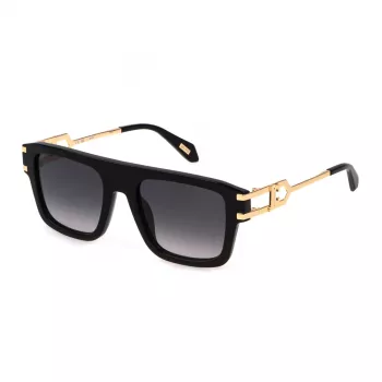 JUST CAVALLI Unisex akiniai nuo saulės SJC096-530700 Brown Havana Pilot Acetate UV400