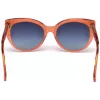 JUST CAVALLI Moteriški akiniai nuo saulės JC836S-66W Havana Drugelio formos acetatinis rėmelis Rudi gradientiniai lęšiai 56/18/140 mm