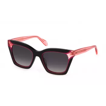 JUST CAVALLI Moteriški akiniai nuo saulės SJC024V5209P2 - Acetatinis rėmelis, UV400 apsauga, 52 mm lęšiai