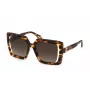 JUST CAVALLI Moteriški akiniai nuo saulės SJC027-530829 Drugelio/oversized gradientiniai pilki lęšiai 53mm