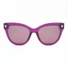 JUST CAVALLI Moteriški akiniai nuo saulės SJC043-5509FE Drugelio/katės akies acetatas Havana ruda gradientas UV400 55/18/140 mm