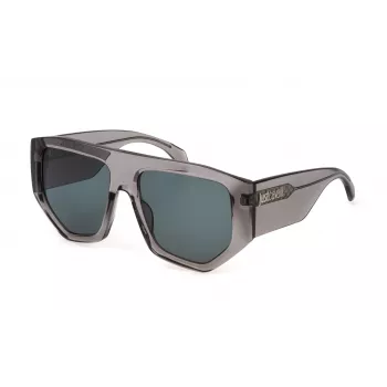 JUST CAVALLI Moteriški akiniai nuo saulės SJC097-580819 Havana Brown Tortoise rėmelis Brown Gradient lęšiai 58mm
