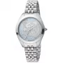 JUST CAVALLI Moteriškas Laikrodis JC1L210M0135 32mm Sidabrinis Nerūdijantis Plienas Kvarcinis