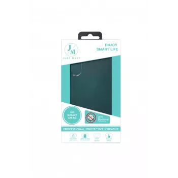 JUST MUST JM Anti-Bacteria TPU Clear Back Cover, skirta Samsung Galaxy A35 5G