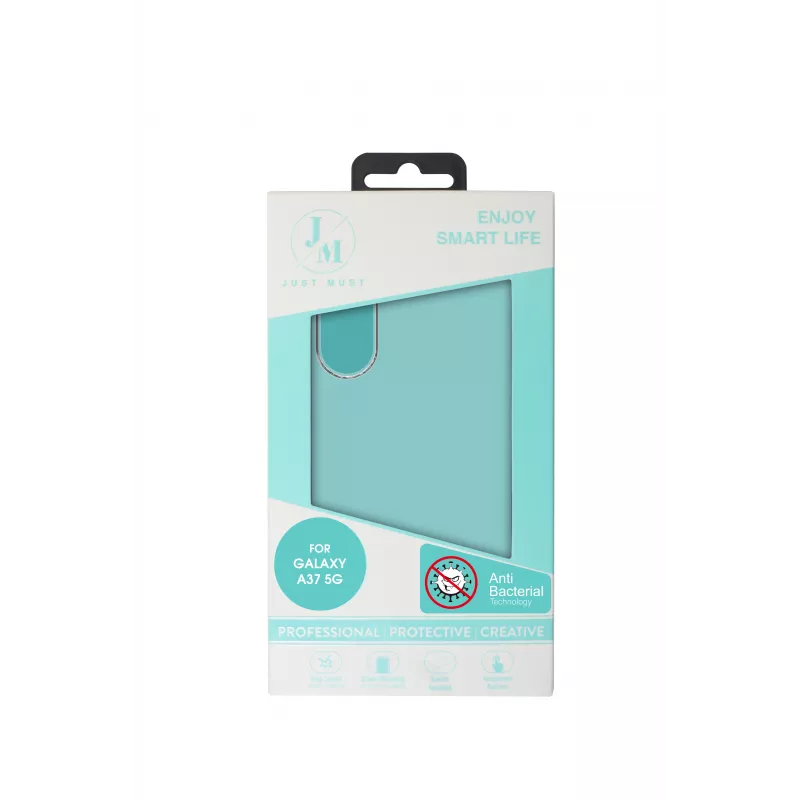 JUST MUST JM ANTI-BACTERIA TPU, skirta Galaxy A37, skaidri