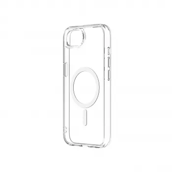 JUST MUST JM Crystal su MagSafe, skaidrus, skirtas iPhone 16e/17e