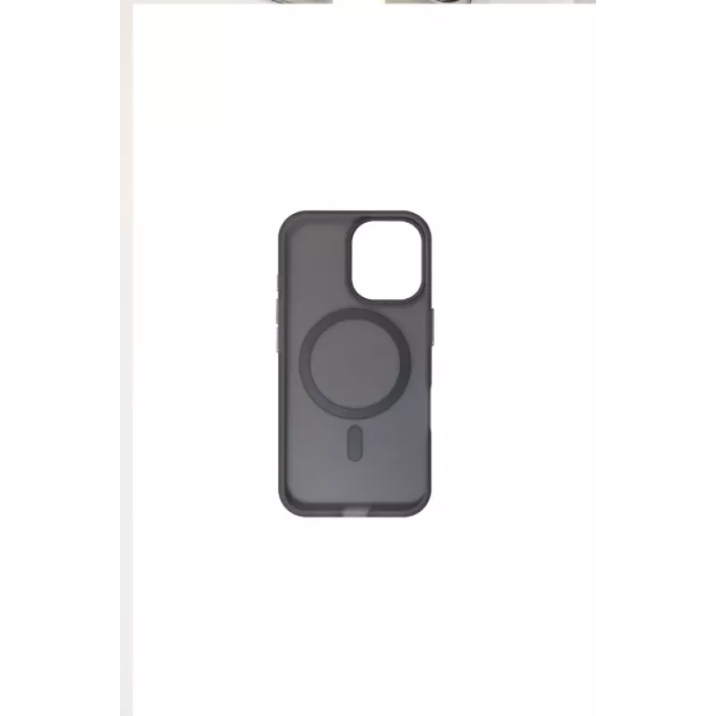 JUST MUST JM MAGSAFE SILK FROST I, skirta iPhone 16, juoda