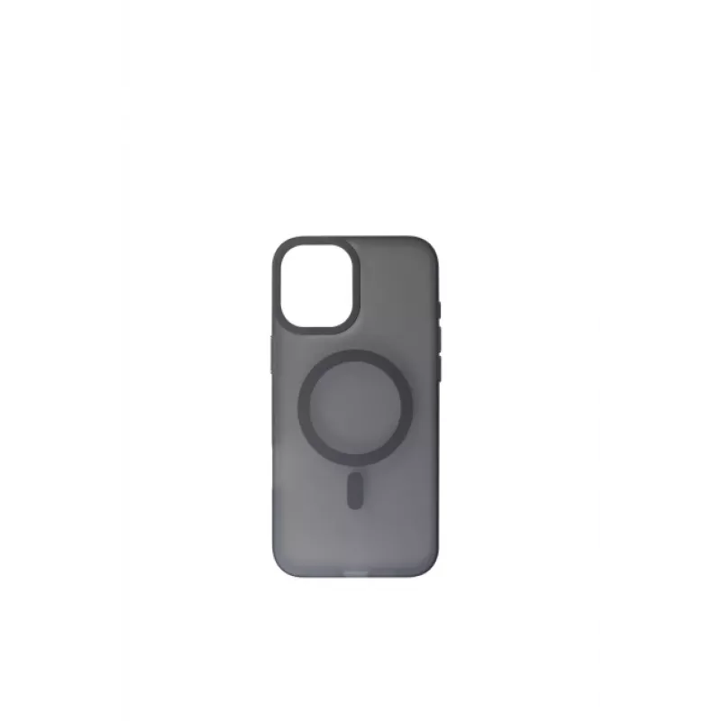 JUST MUST JM MAGSAFE SILK FROST I, skirta iPhone 16, juoda