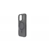 JUST MUST JM MAGSAFE SILK FROST I, skirta iPhone 16, juoda