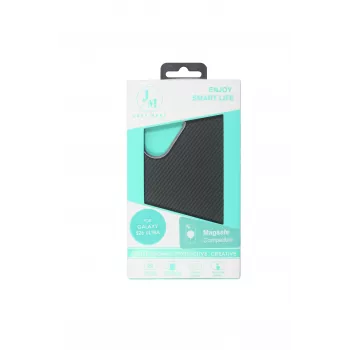 JUST MUST JM PLATINUM CARBON su Magsafe, skirtas Galaxy S26 Ultra, juodas