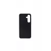 JUST MUST JM Regular Defense Silicone Back Cover, skirta Samsung Galaxy S25 – juoda