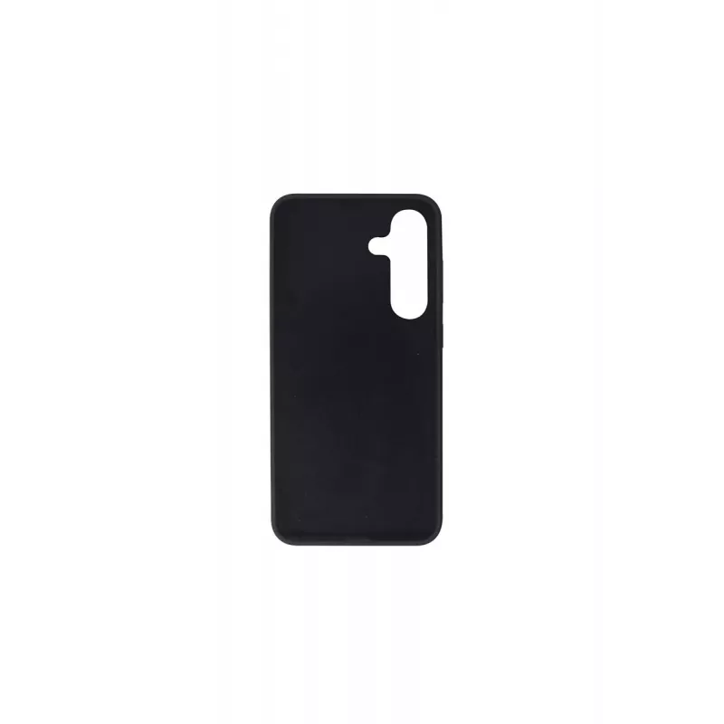 JUST MUST JM Regular Defense Silicone Back Cover, skirta Samsung Galaxy S25 – juoda