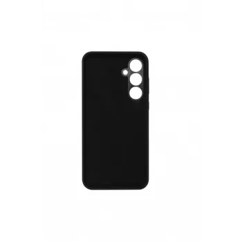 JUST MUST JM Regular Defense Silicone Case, skirta Samsung Galaxy A55 5G, juoda