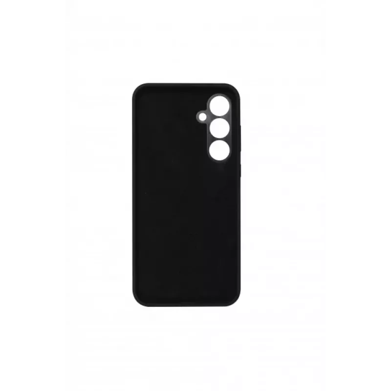 JUST MUST JM Regular Defense Silicone Case, skirta Samsung Galaxy A55 5G, juoda
