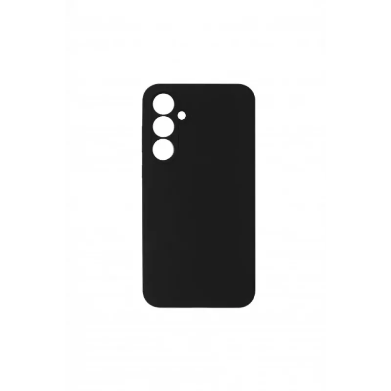 JUST MUST JM Regular Defense Silicone Case, skirta Samsung Galaxy A55 5G, juoda