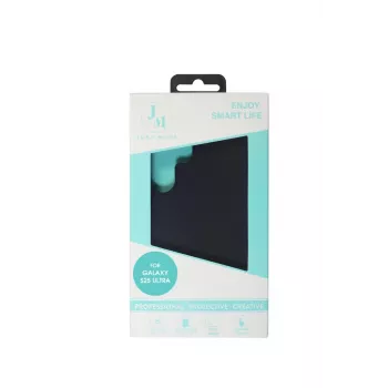 JUST MUST JM REGULAR DEFENSE SILICONE, skirta Galaxy S25 Ultra, juoda
