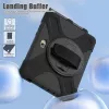 JUST MUST JM Rugged Case Grip, skirta Samsung Galaxy Tab Active Pro / Active4 Pro / Active5 Pro su dirželiu, juoda