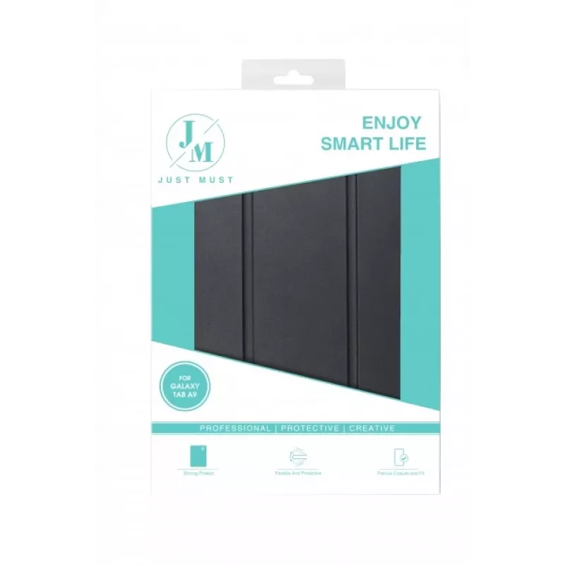 JUST MUST JM SKIN SHOCK, skirta Galaxy Tab A9, juoda