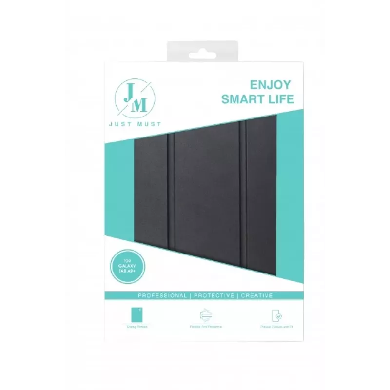JUST MUST JM SKIN SHOCK, skirta Galaxy Tab A9+, juoda