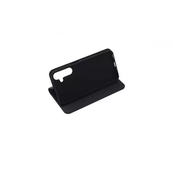 JUST MUST JM STAND FLIP CASE, skirtas Galaxy A16, juodos spalvos