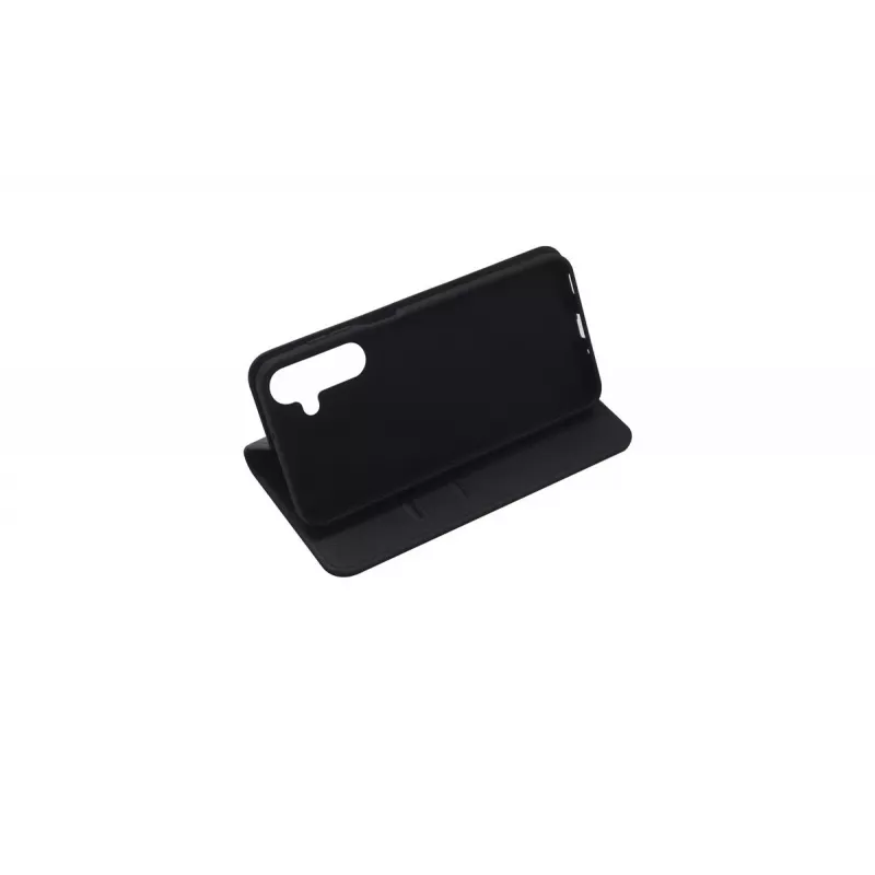 JUST MUST JM STAND FLIP CASE, skirtas Galaxy A16, juodos spalvos