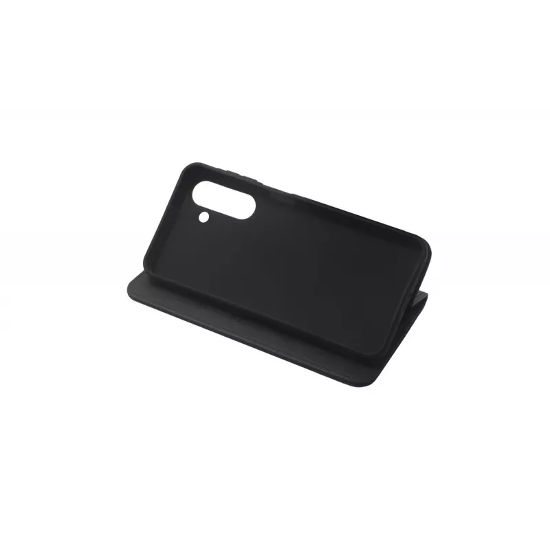 JUST MUST JM STAND FLIP CASE, skirtas Galaxy A17, juodos spalvos