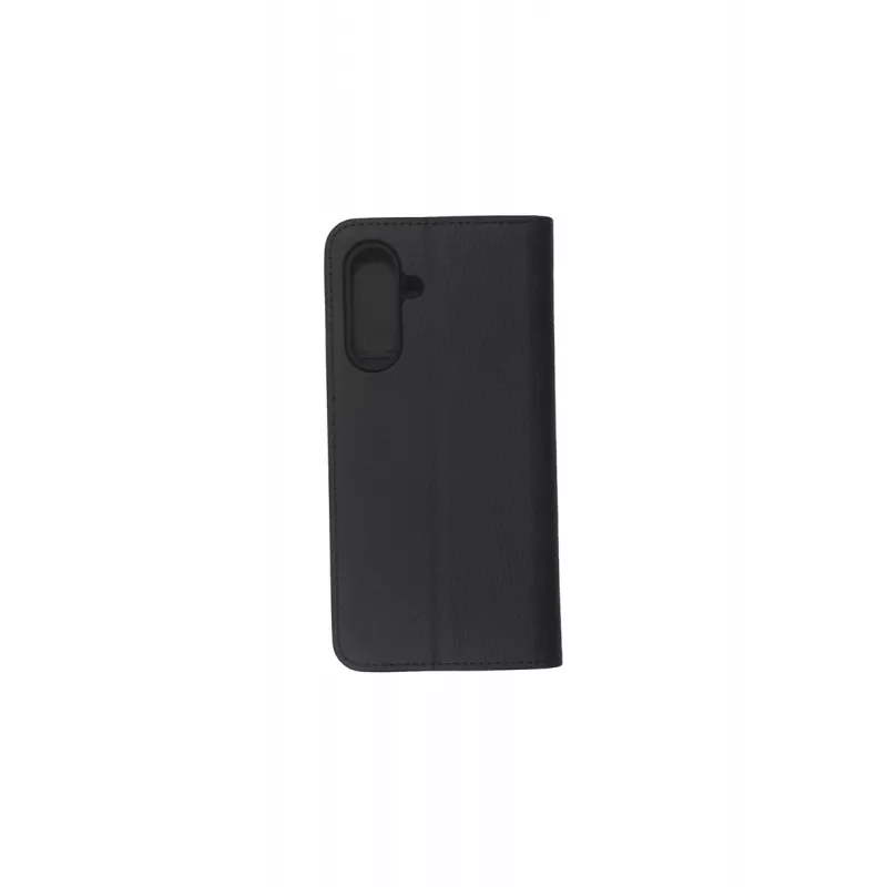 JUST MUST JM STAND FLIP CASE, skirtas Galaxy A17, juodos spalvos