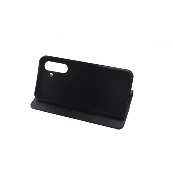 JUST MUST JM STAND FLIP CASE, skirtas Galaxy A26, juodos spalvos