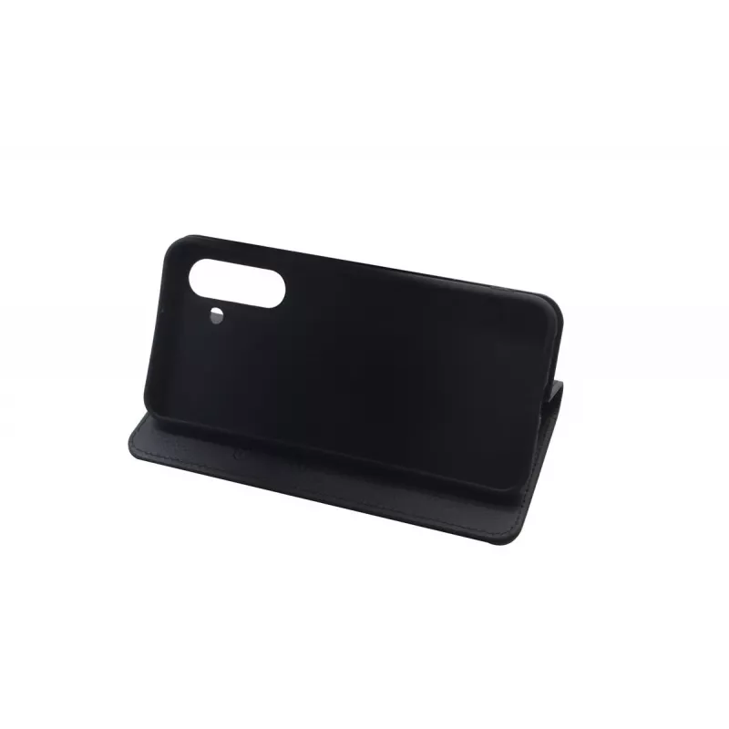 JUST MUST JM STAND FLIP CASE, skirtas Galaxy A26, juodos spalvos
