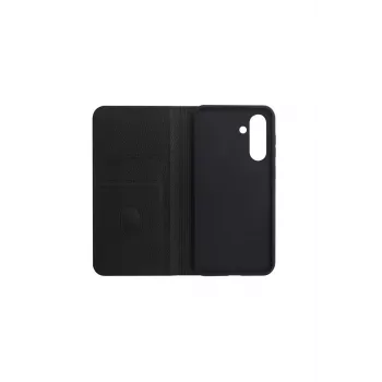 JUST MUST JM STAND FLIP CASE, skirtas Galaxy A36, juoda