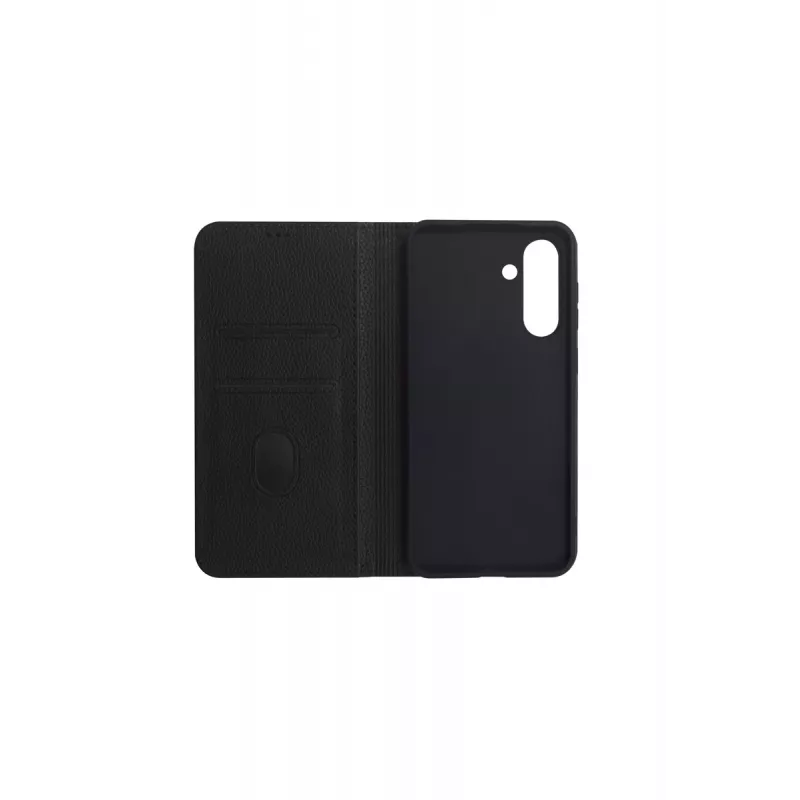 JUST MUST JM STAND FLIP CASE, skirtas Galaxy A36, juoda
