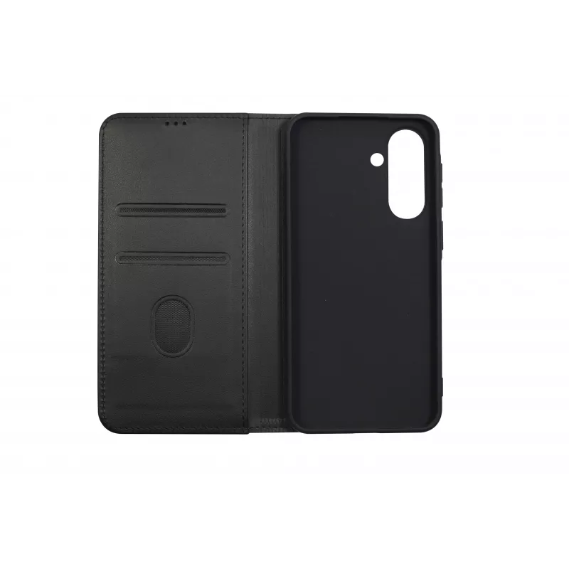 JUST MUST JM STAND FLIP CASE, skirtas Galaxy A37, juoda
