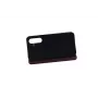 JUST MUST JM STAND FLIP CASE, skirtas Galaxy A56, bordo spalvos