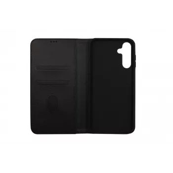 JUST MUST JM STAND FLIP CASE, skirtas Galaxy S24, juoda