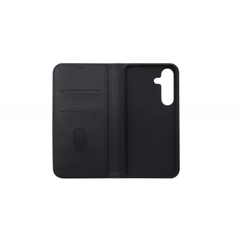 JUST MUST JM STAND FLIP CASE, skirtas Galaxy S25, juoda
