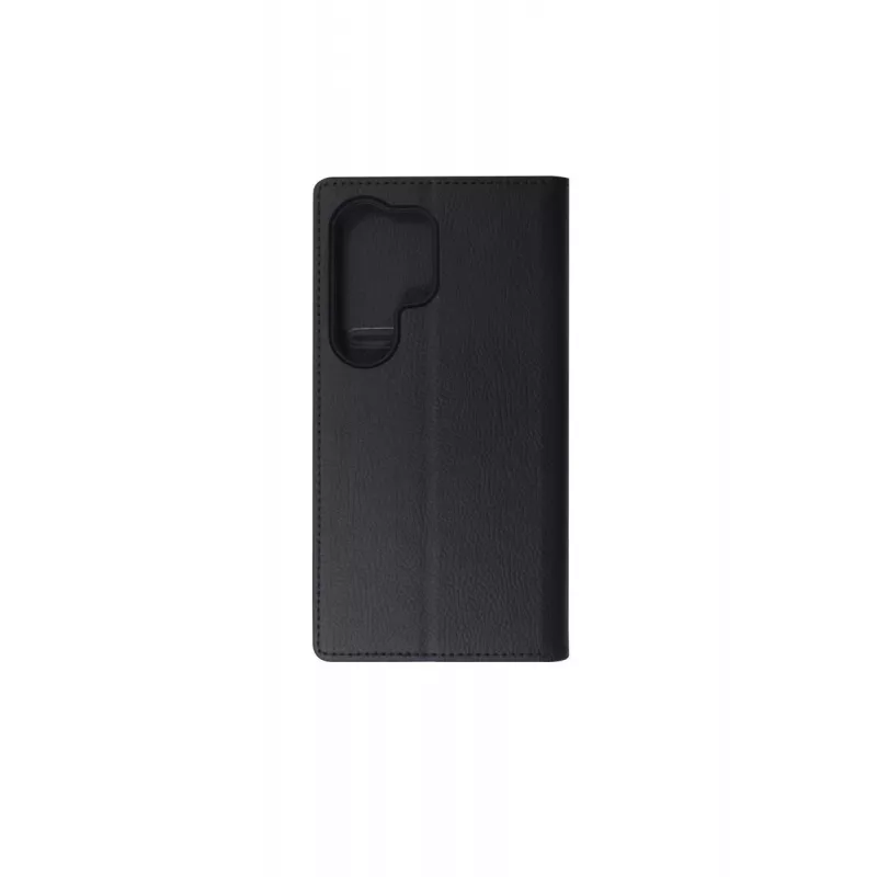 JUST MUST JM STAND FLIP CASE, skirtas Galaxy S25 Ultra, juoda