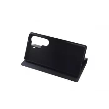 JUST MUST JM STAND FLIP CASE, skirtas Galaxy S25 Ultra, juoda
