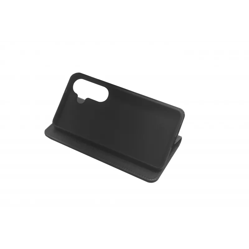 JUST MUST JM STAND FLIP CASE, skirtas Galaxy S26 Plus, juoda