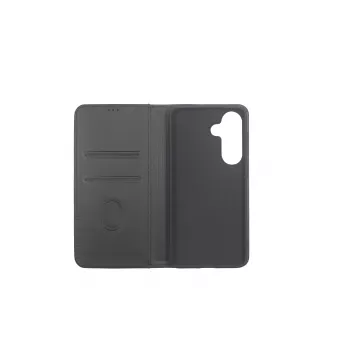 JUST MUST JM STAND FLIP CASE, skirtas Galaxy S26 Plus, juoda