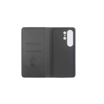 JUST MUST JM STAND FLIP CASE, skirtas Galaxy S26 Ultra, juoda