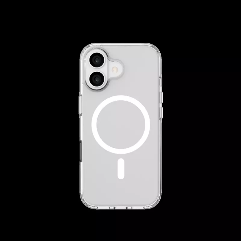 JUST MUST MAGSAFE CRYSTAL I, skirta iPhone 17, skaidri