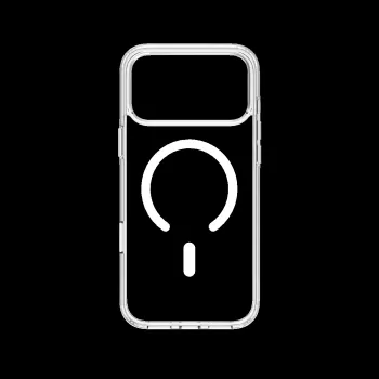 JUST MUST MAGSAFE CRYSTAL I, skirtas iPhone 17 Pro Max, skaidrus