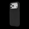 JUST MUST REGULAR DEFENSE SILICONE su MAGSAFE, skirta iPhone 17 Pro Max, juoda