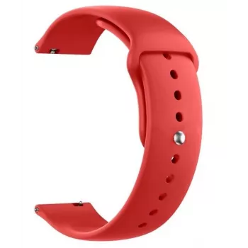 Just Must Universal JM S1 Galaxy Watch 4 dirželis 22 mm raudonas