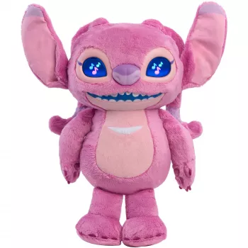 Just Play Disney Stitch Many Moods Angel Plush Toy - Pink - 7 Inches
