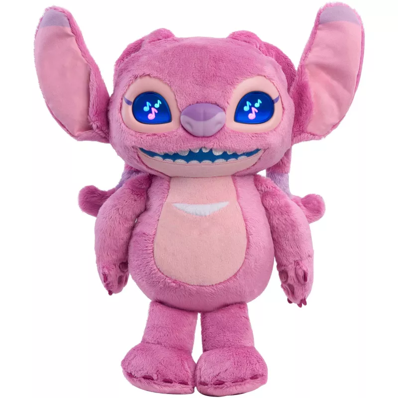 Just Play Disney Stitch Many Moods Angel Plush Toy - Pink - 7 Inches