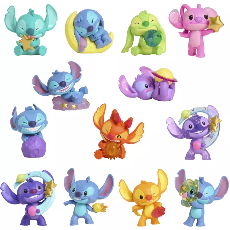 Just Play Disney Stitch Outta This World Collectible Figure (1 Random per Purchase)