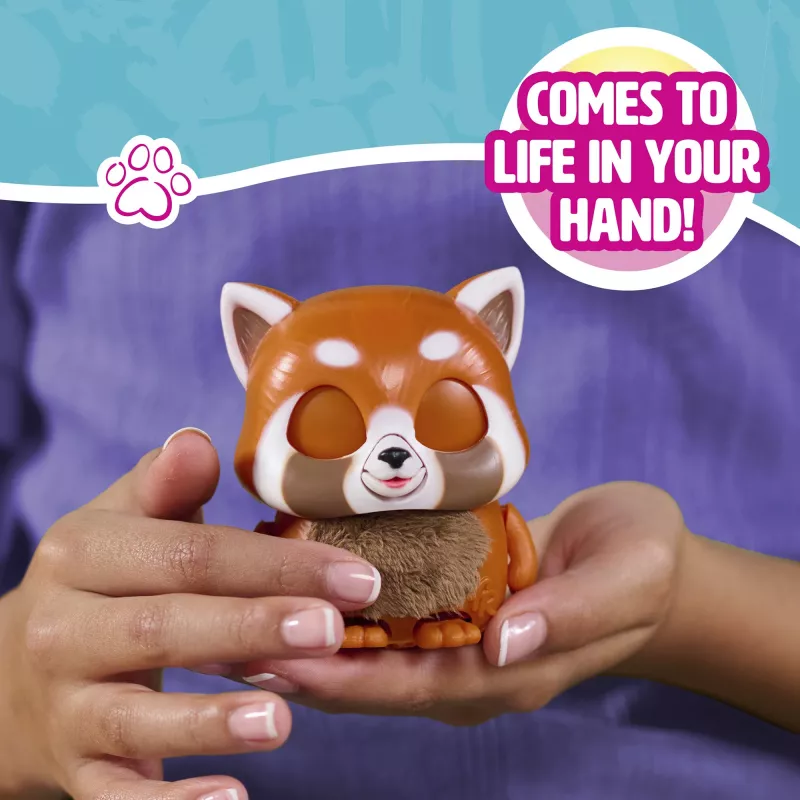 JUST PLAY furReal Handfuls – interaktyvus pliušinis žaislas Raudonoji Panda