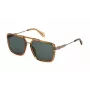 JUSTCAVALLI Vyriški akiniai nuo saulės SJC040-580913 Havana Brown Gradient Square Acetate 58mm